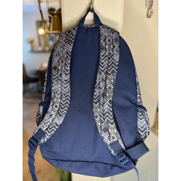 Girls Justice Navy And Silver Backpack With Sequins Back To School - Picture 3 of 7